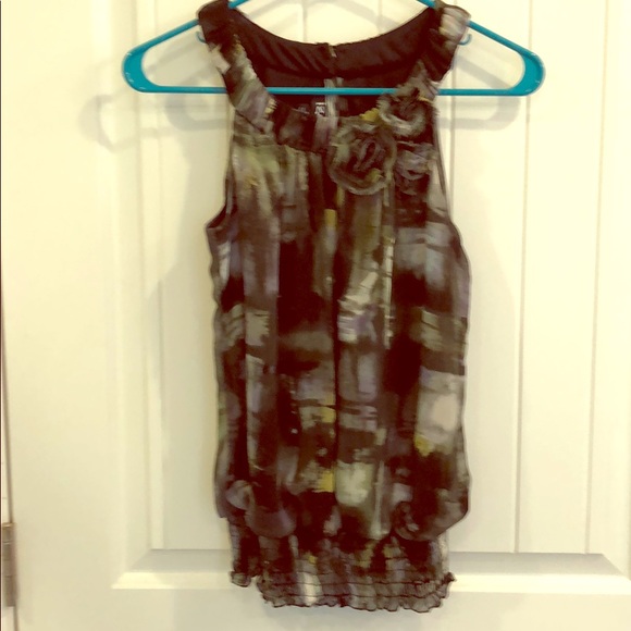 Size S halter top with gathered waist - Picture 1 of 8